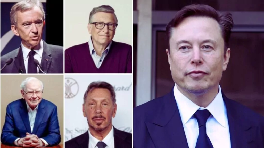 Richest Men in the World at the Start of 2024