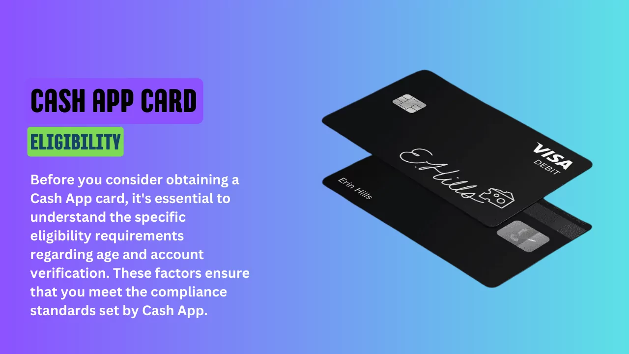 Cash App Card Eligibility